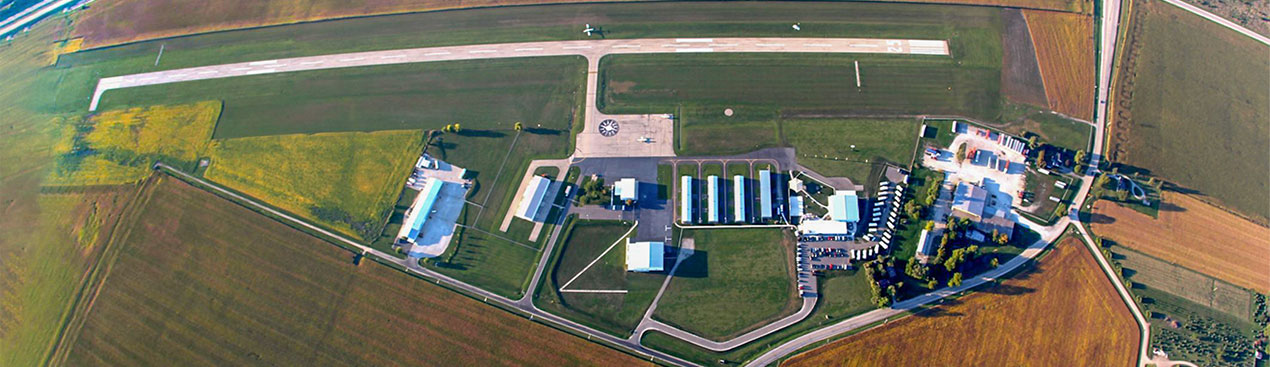 Rochelle Airport Aerial